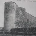 La tour du château de Peyrottes de Soubès au 19ème siècle