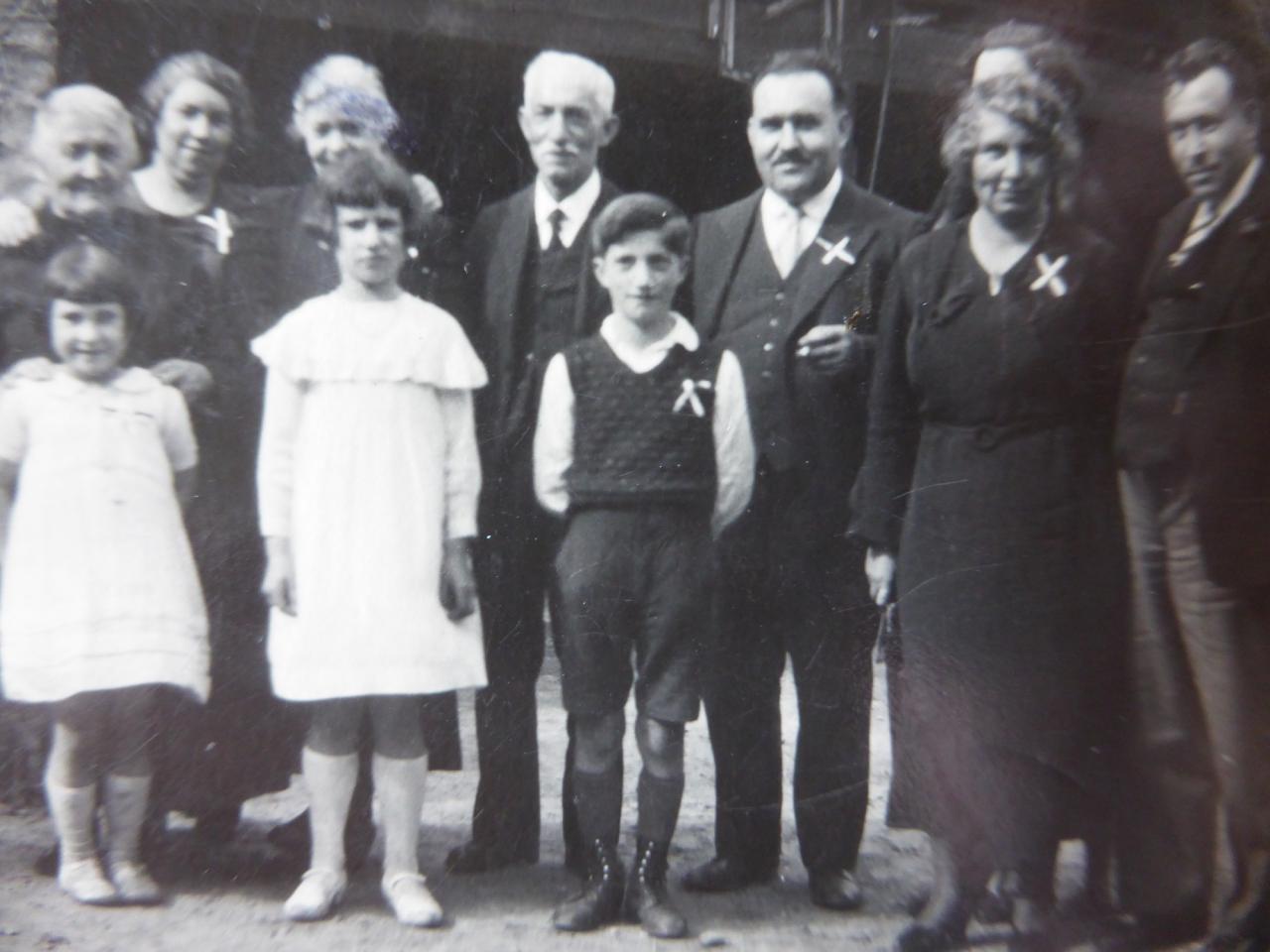La famille Charles Peirotes et Gertrude Brencklé