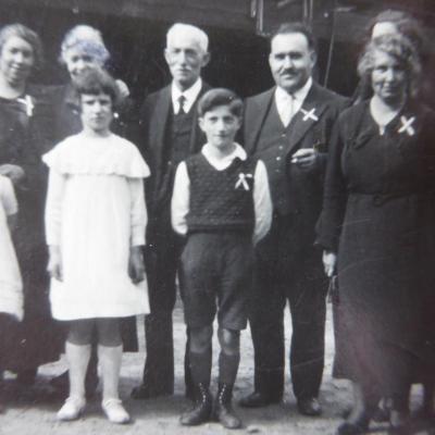 La famille Charles Peirotes et Gertrude Brencklé